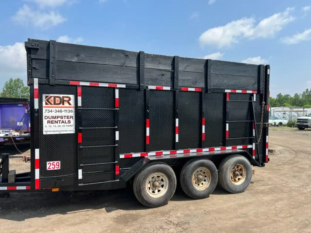 Dumpster Rental Downriver MI | KDR Dumpster Rental | Best dumpster rental in Downriver MI