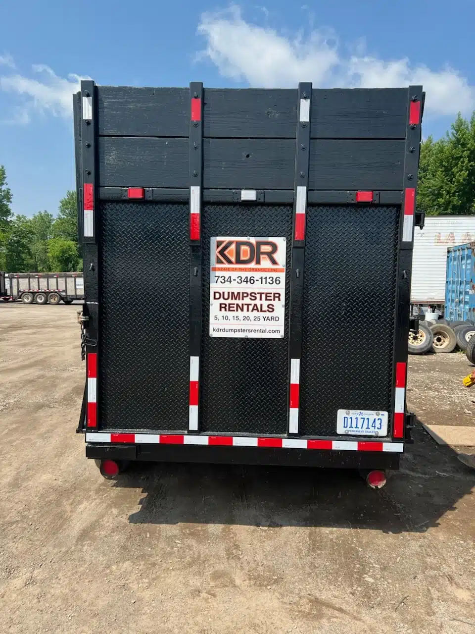 Construction Dumpster Rental Downriver MI | KDR Dumpster Rental | Best dumpster rental in Downriver MI