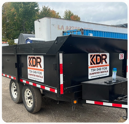 Dumpster Rental Downriver MI | KDR Dumpster Rental | Best dumpster rental in Downriver MI